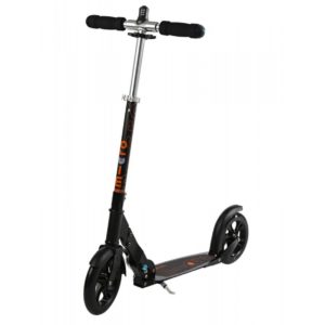 MICRO SCOOTER BLACK 200MM INTERLOCK SA0117