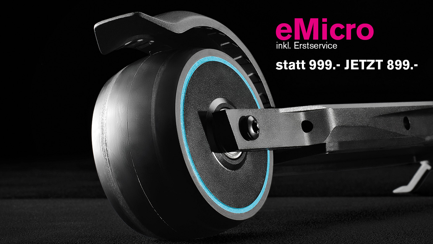 Read more about the article Micro Scooter emicro one – AKTION