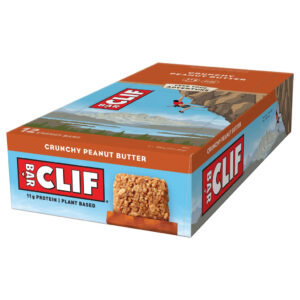 Clif Bar Crunchy Peanut Butter – 12er Karton (12 × 68 g)