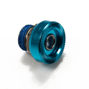 Micro Druckknopf blau