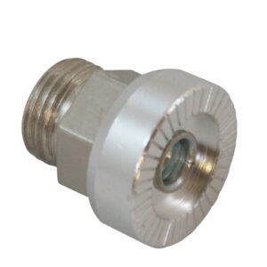Micro Druckknopf silber