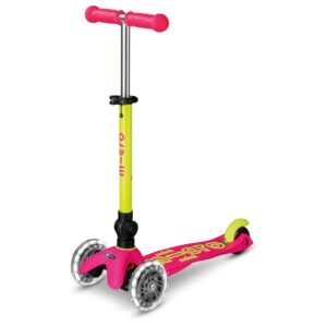 Mini Micro Deluxe foldable Neon LED flamingo yellow MMD243