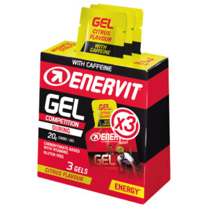 Enervit Gel Citrus/Koffein 3×25ml – 24er Karton