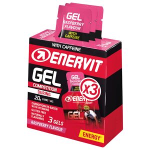 Enervit Gel Raspberry/Koffein 3×25ml – 24er Karton