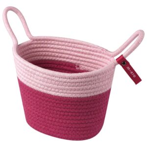 Micro Basket Pink – Baumwoll-Lenkerkorb in Pink für Micro Scooter